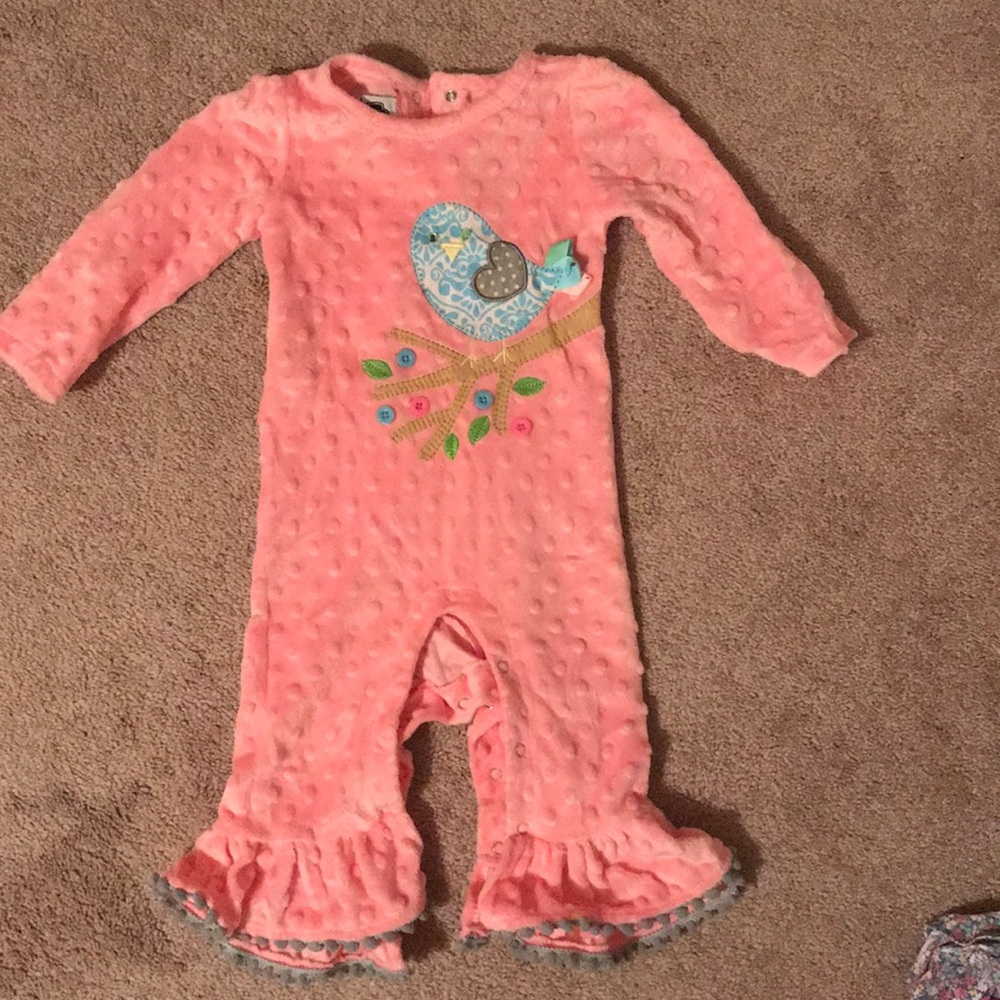 9-12 mo Mud Pie Romper.